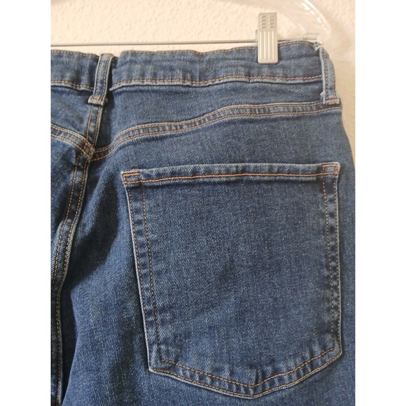Old Navy Women’s Jeans 14 Tall High Rise Curvy O.G Straight Button Fly - Picture 10 of 16